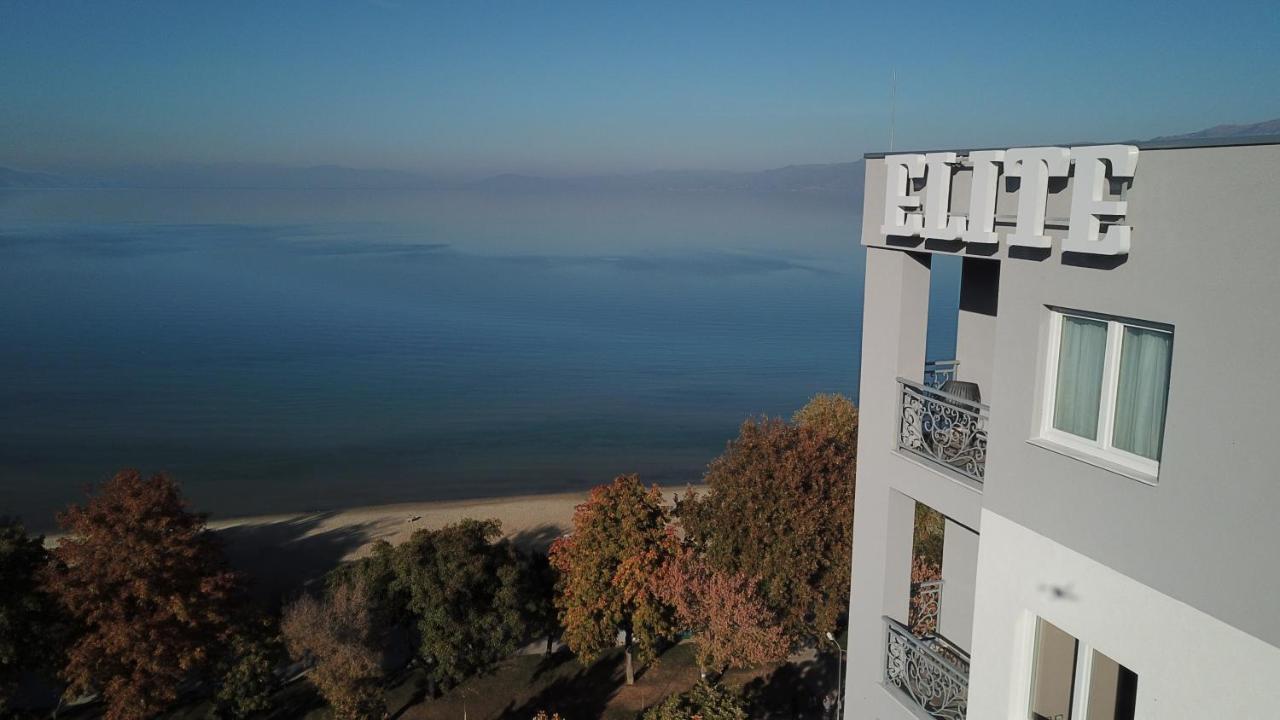 Elite Hotell Pogradec Eksteriør bilde