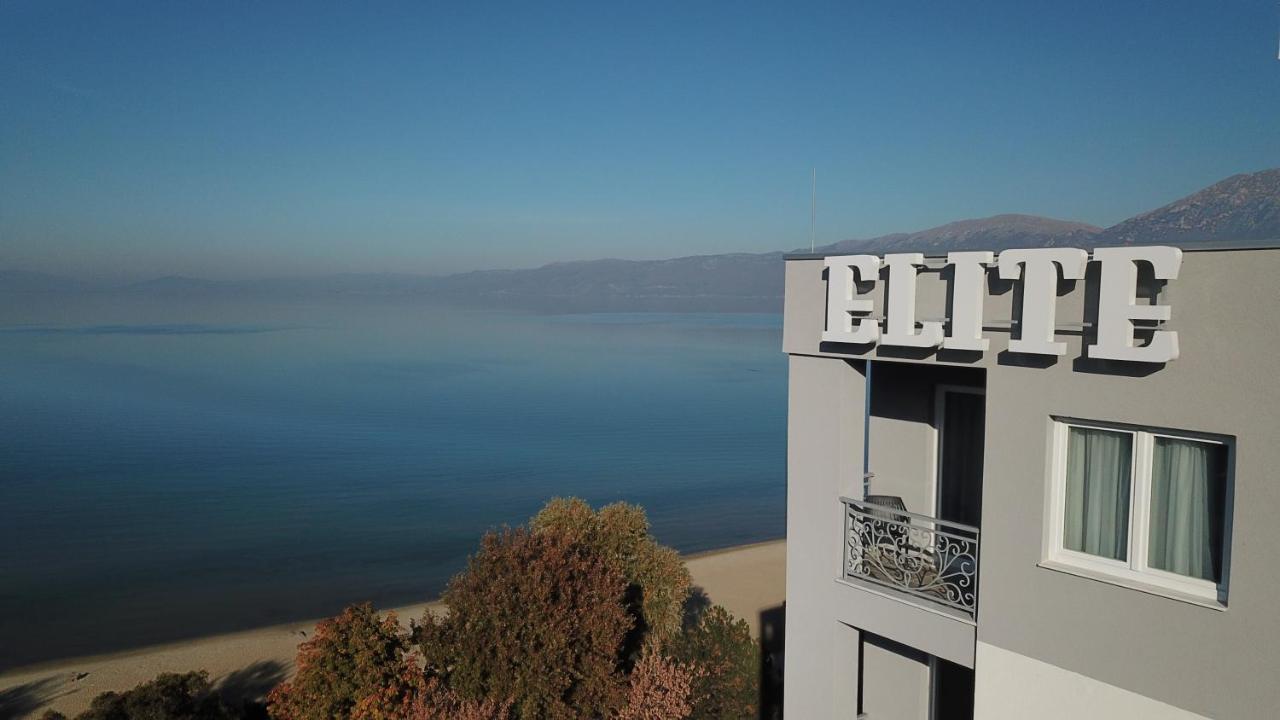 Elite Hotell Pogradec Eksteriør bilde