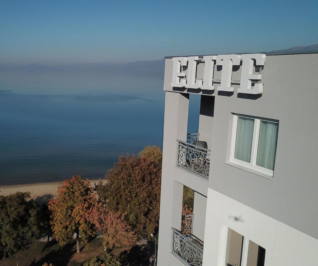 Elite Hotell Pogradec Eksteriør bilde